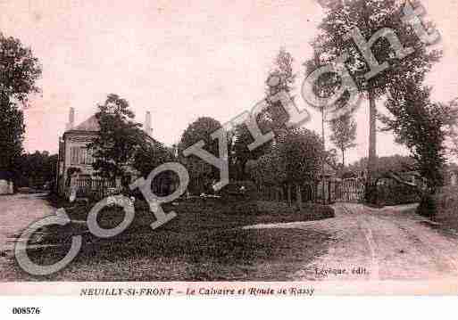 Ville de NEUILLYSAINTFRONT, carte postale ancienne
