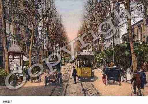 Ville de NICE, carte postale ancienne