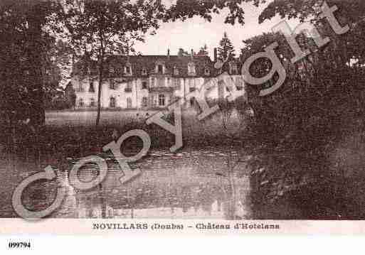 Ville de NOVILLARS, carte postale ancienne