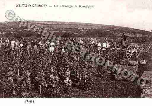 Ville de NUITSSAINTGEORGES, carte postale ancienne