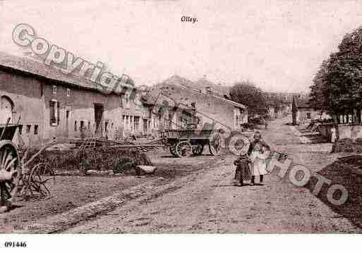 Ville de OLLEY, carte postale ancienne