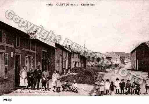 Ville de OLLEY, carte postale ancienne