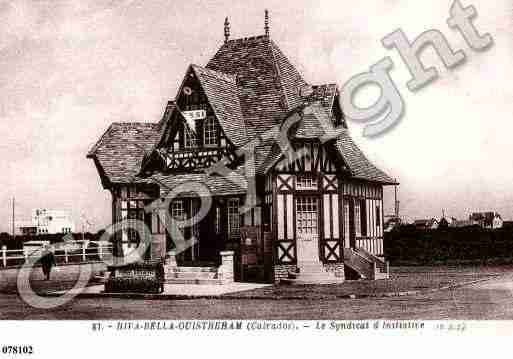 Ville de OUISTREHAM, carte postale ancienne