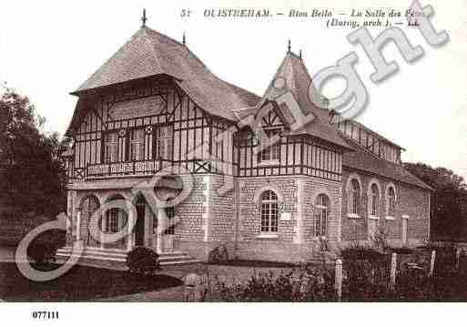 Ville de OUISTREHAM, carte postale ancienne