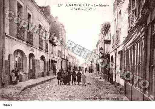 Ville de PAIMBOEUF, carte postale ancienne