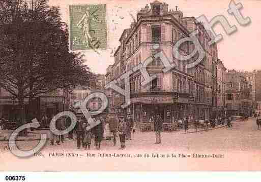 Ville de PARIS20, carte postale ancienne