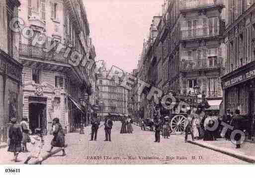 Ville de PARIS9, carte postale ancienne