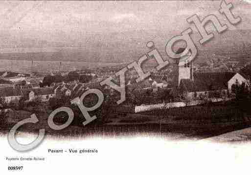 Ville de PAVANT, carte postale ancienne
