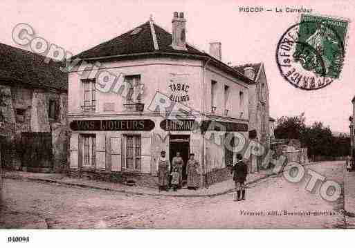 Ville de PISCOP, carte postale ancienne