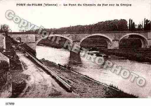 Ville de PORTDEPILES, carte postale ancienne Ville de PORTDEPILES, carte postale ancienne