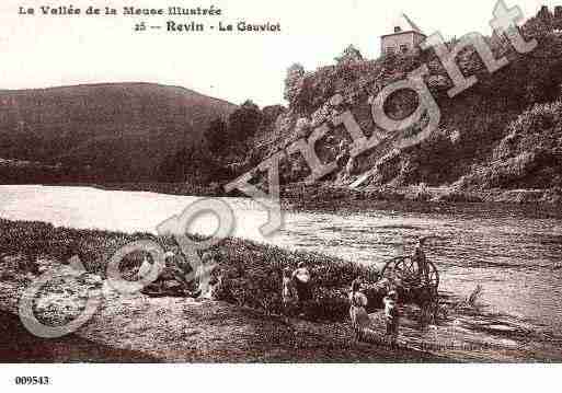 Ville de REVIN, carte postale ancienne