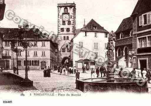 Ville de RIBEAUVILLE, carte postale ancienne