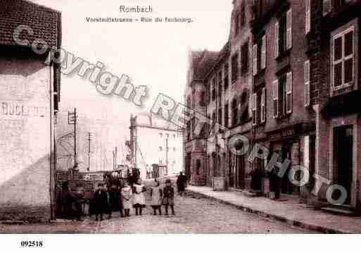 Ville de ROMBAS, carte postale ancienne