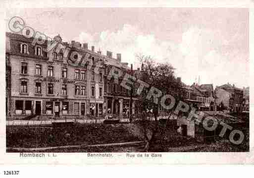 Ville de ROMBAS, carte postale ancienne