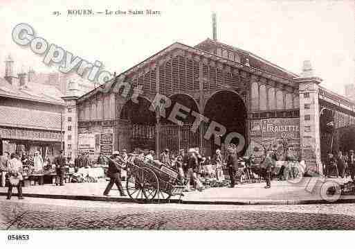 Ville de ROUEN, carte postale ancienne