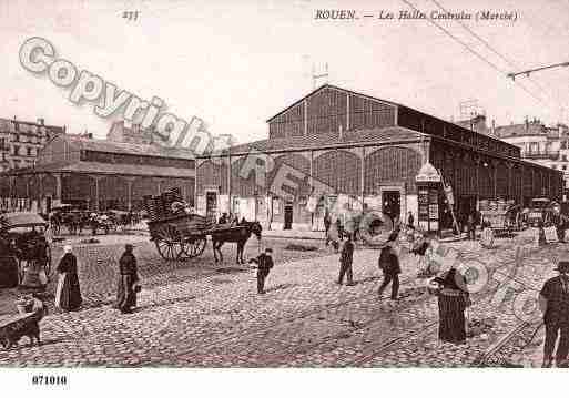 Ville de ROUEN, carte postale ancienne
