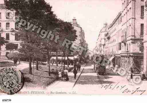 Ville de SAINTETIENNE, carte postale ancienne