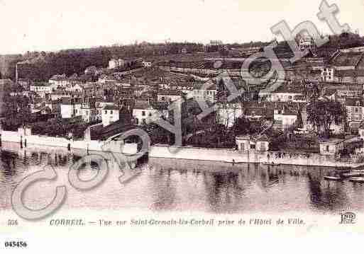 Ville de SAINTGERMAINLESCORBEIL, carte postale ancienne