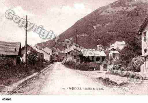 Ville de SAINTJEOIRE, carte postale ancienne