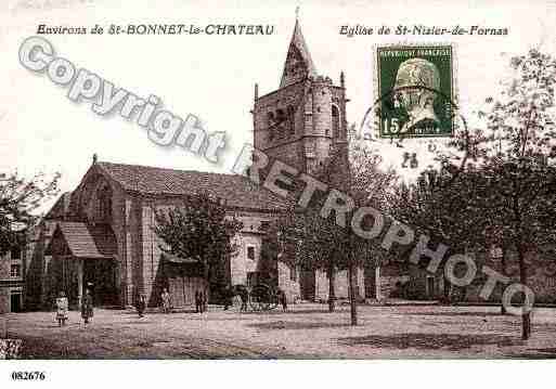 Ville de SAINTNIZIERDEFORNAS, carte postale ancienne