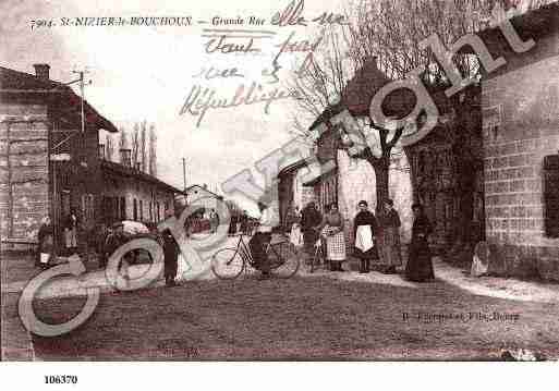 Ville de SAINTNIZIERLEBOUCHOUX, carte postale ancienne