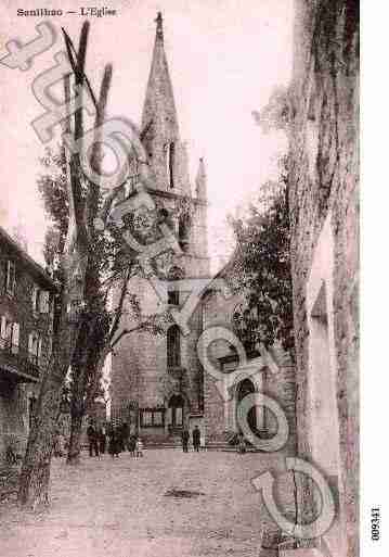 Ville de SANILHAC, carte postale ancienne