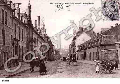 Ville de SEDAN, carte postale ancienne