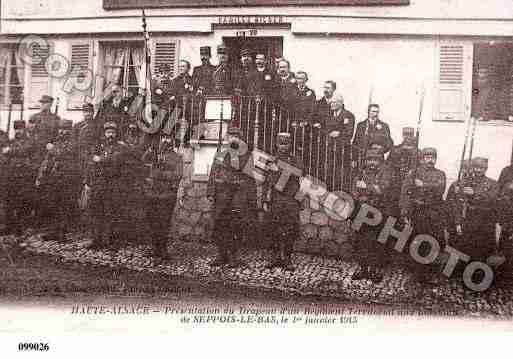 Ville de SEPPOISLEBAS, carte postale ancienne