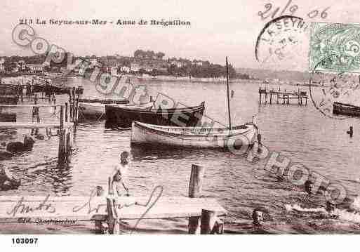 Ville de SEYNESURMER(LA), carte postale ancienne