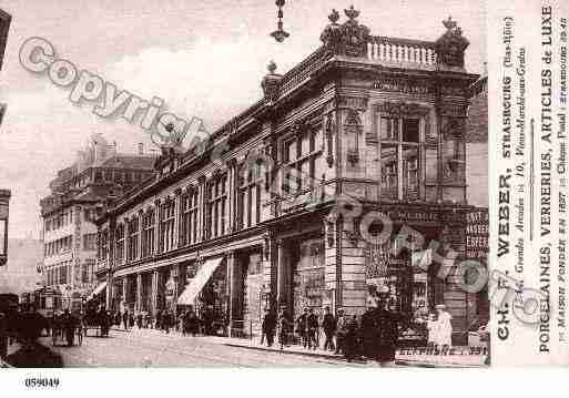 Ville de STRASBOURG, carte postale ancienne