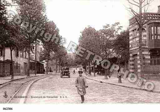 Ville de SURESNES, carte postale ancienne