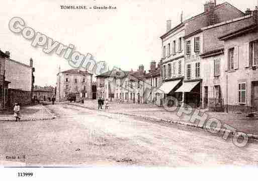 Ville de TOMBLAINE, carte postale ancienne