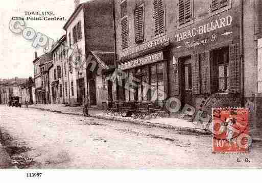 Ville de TOMBLAINE, carte postale ancienne