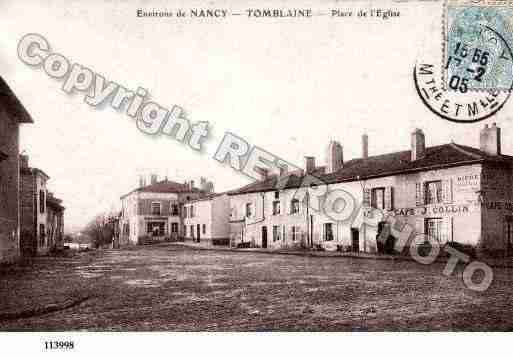 Ville de TOMBLAINE, carte postale ancienne