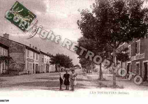 Ville de TOURRETTES(LES), carte postale ancienne