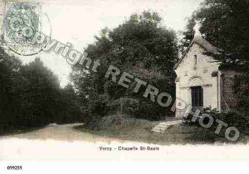 Ville de VERZY, carte postale ancienne