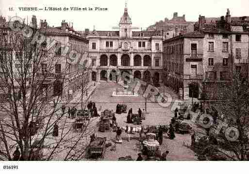 Ville de VIENNE, carte postale ancienne