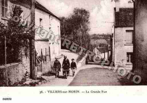 Ville de VILLIERSSURMORIN, carte postale ancienne