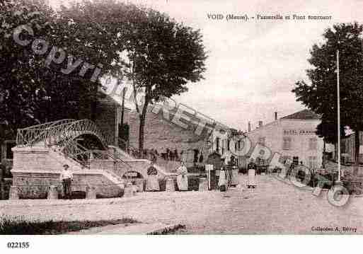 Ville de VOIDVACON, carte postale ancienne