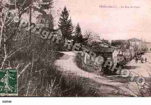 Ville de VROIL, carte postale ancienne