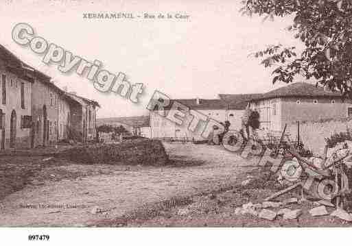 Ville de XERMAMENIL, carte postale ancienne