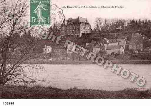 Ville de AMBOISE, carte postale ancienne