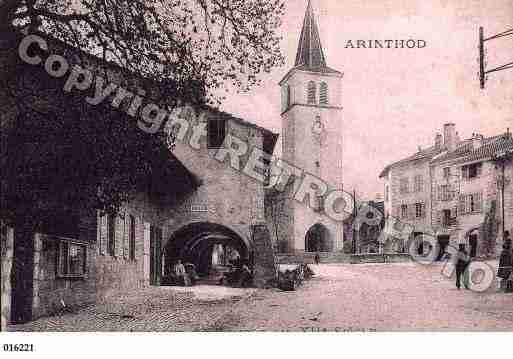 Ville de ARINTHOD, carte postale ancienne