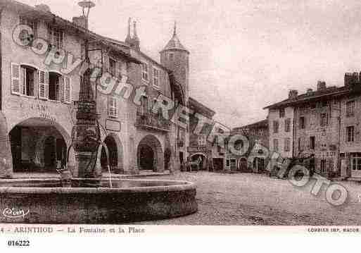 Ville de ARINTHOD, carte postale ancienne