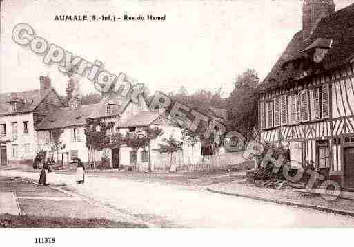 Ville de AUMALE, carte postale ancienne