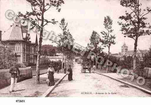 Ville de AUMALE, carte postale ancienne