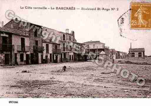 Ville de BARCARES(LE), carte postale ancienne