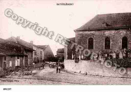 Ville de BATHELEMONTLESBEAUZEMONT, carte postale ancienne