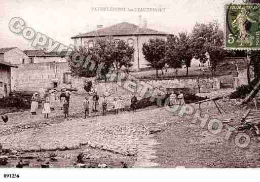 Ville de BATHELEMONTLESBEAUZEMONT, carte postale ancienne