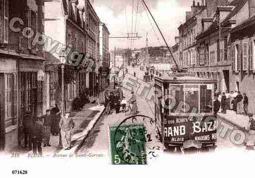 Ville de BLOIS, carte postale ancienne